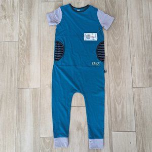 Teal Blue SS Rag with Pockets